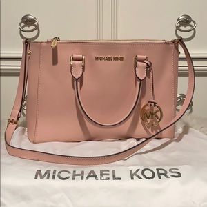 MK handbag with strap and dust bag